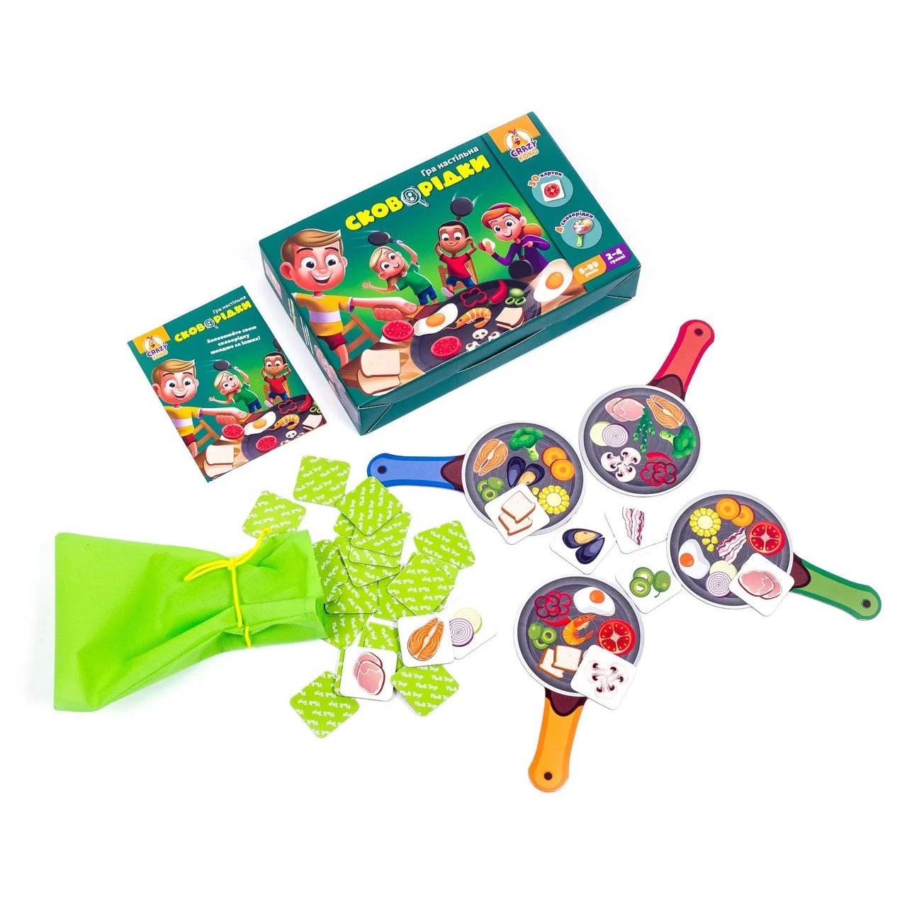 Настольная игра Vladi Toys Сковородки Разноцветный (SR-113-N-90)