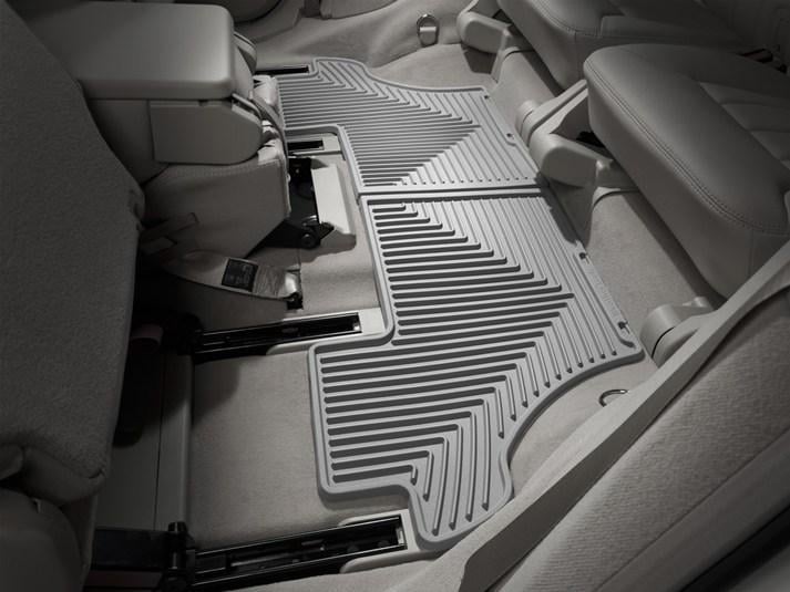 Килим автомобільний задній гумовий WeatherTech W107GR Mercedes R-Class (V251) 2006-2012 Сірий (1185135541) - фото 1