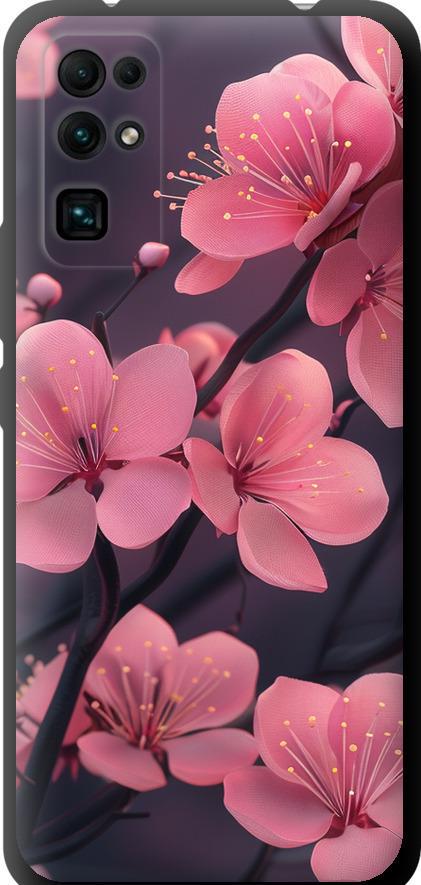 Чехол на Huawei Honor 30 Пурпурная сакура (6075b-1921-42517) Чехол на Huawei Honor 30 Пурпурная сакура (6075b-1921-42517)