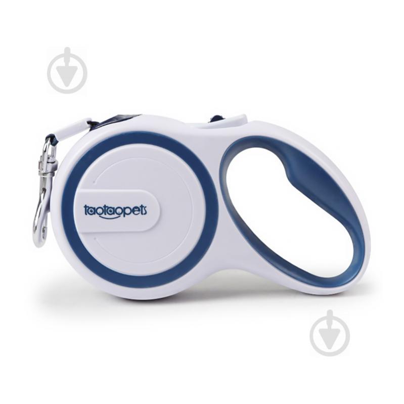Поводок рулетка для собак Taotaopets 173320 Blue 3 m (5306-18190a)
