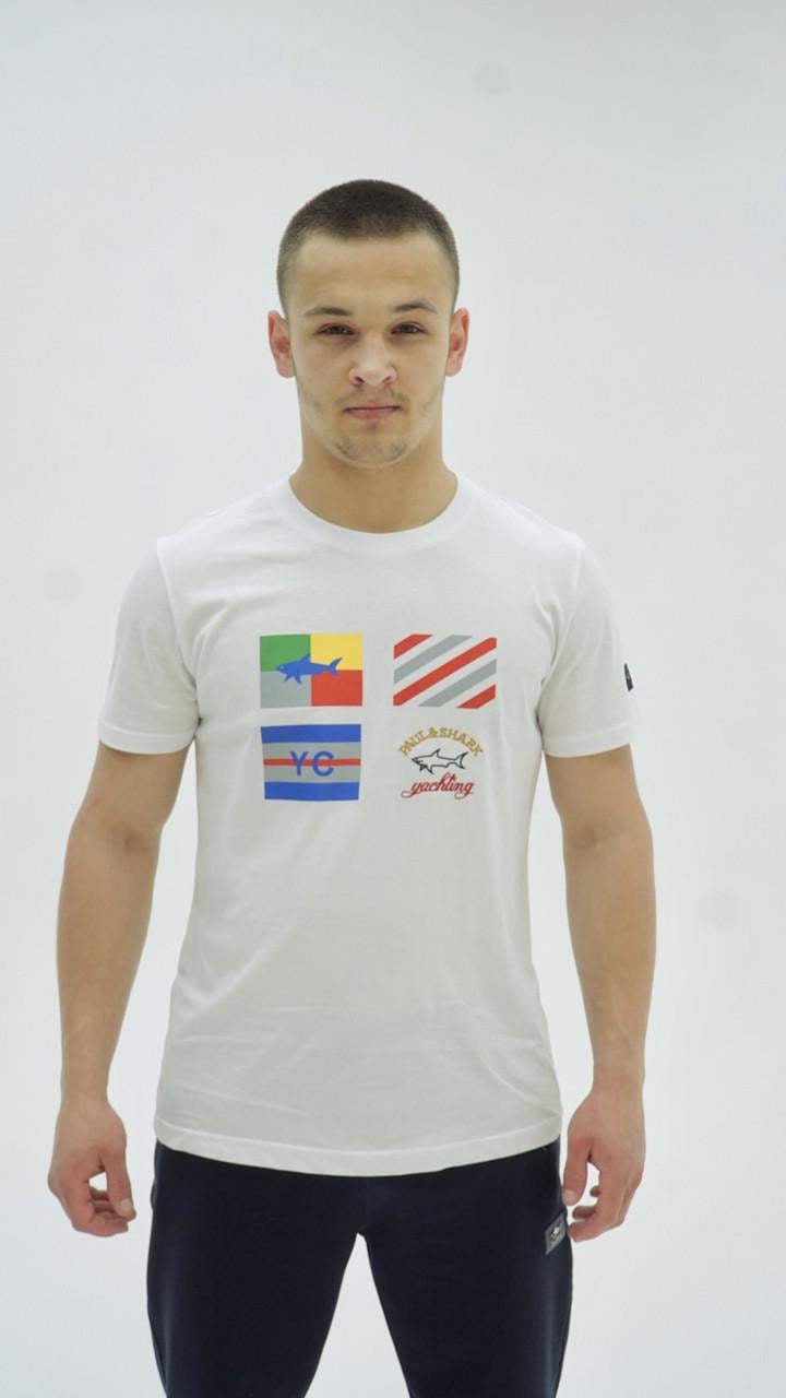 Футболка мужская Paul & Shark PS2736WT 3XL