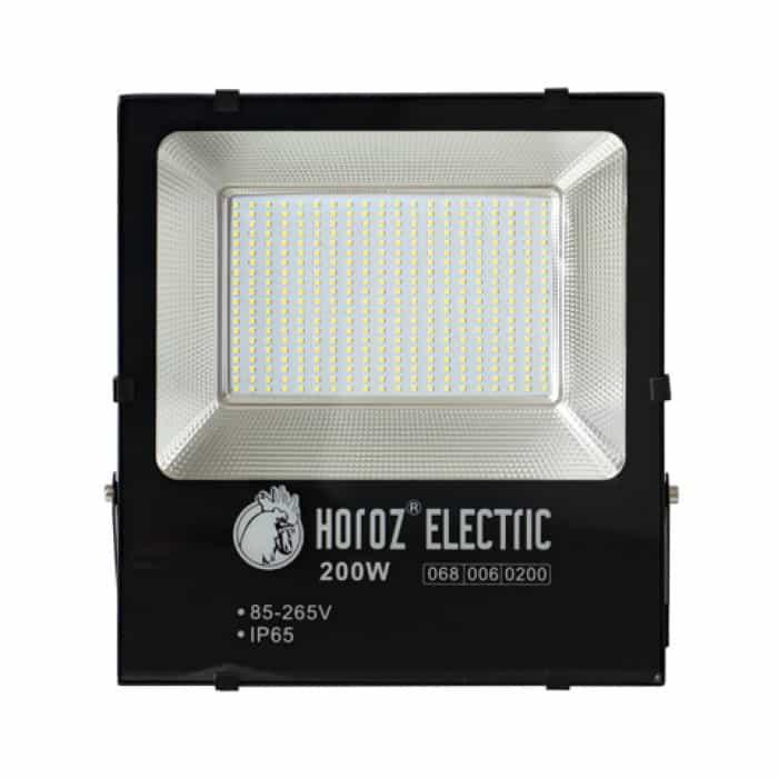Прожектор HOROZ ELECTRIC LEOPAR-200 200W 6400K 19000 Lm 85-265V 400x350 мм IP65 Черный (068-006-0200-010)