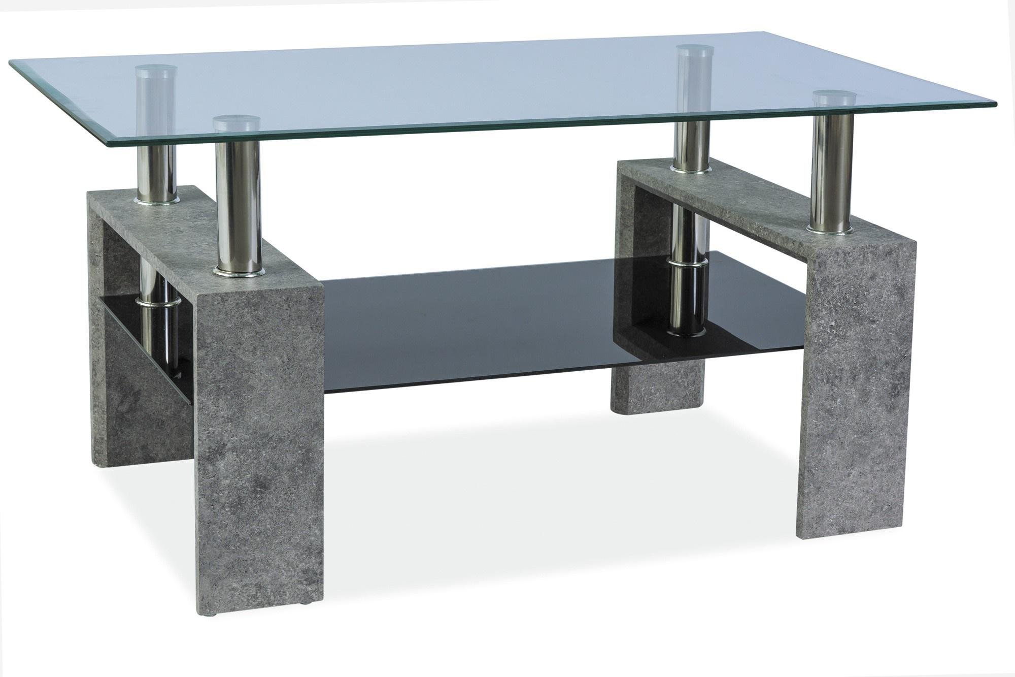 Журнальный стол Signal Lisa II Серый камень