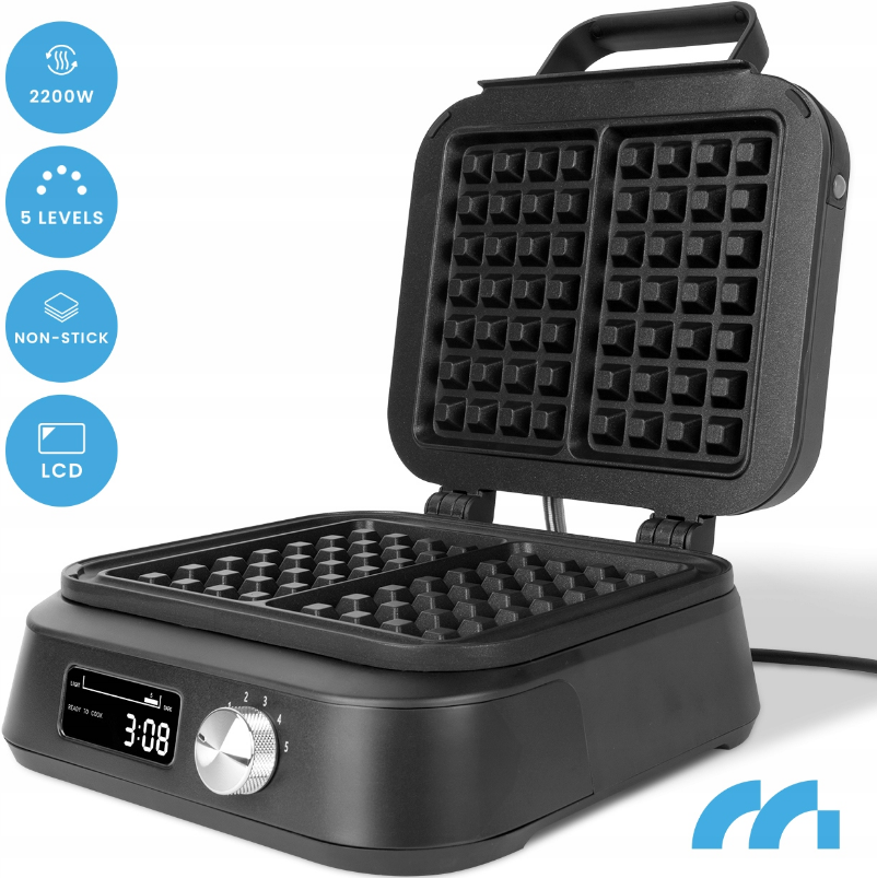 Вафельниця MalTec WM2200W (2422539280) - фото 2 Вафельниця MalTec WM2200W (2422539280) - фото 2