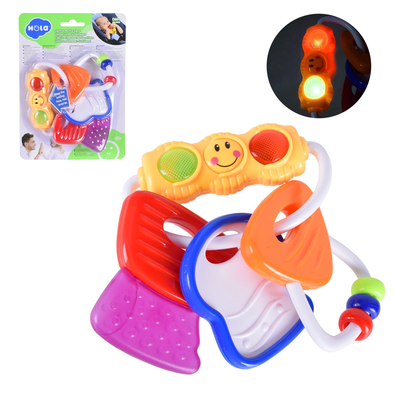 Брязкальце Ключики Hola прорізувач з охолодженням та підсвічуванням (MTT-153037) - фото 2