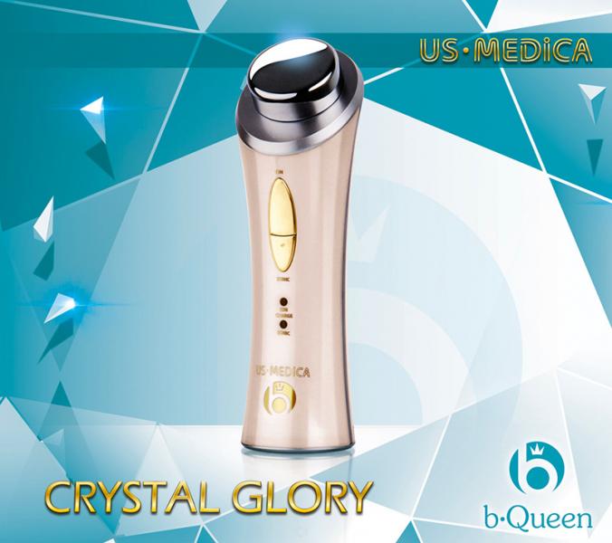 Прилад для догляду за шкірою US MEDICA Crystal Glory Бежевий (US0536) - фото 3