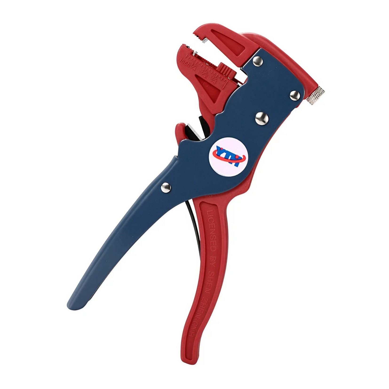 Съемник автоматический изоляции из проволок 2в1 стрипер/клещи/кримпер для зачистки кабелей (25580065)