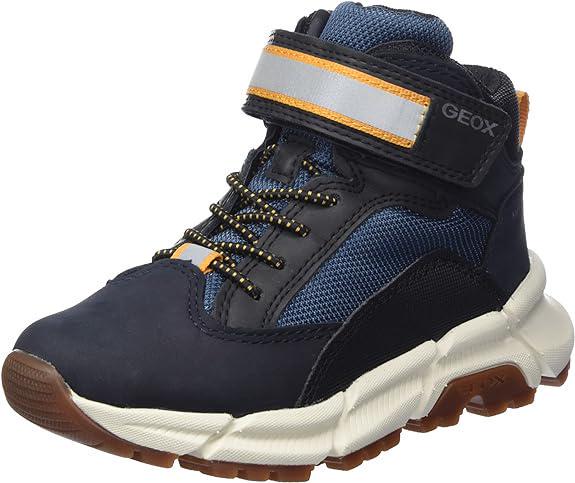 Черевики зимові Geox Flexyper Plus з мембраною Amphibiox р. 33 Navy/Yellow (20043450)