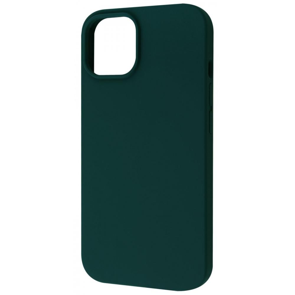 Чехол-накладка для телефона WAVE Full Silicone Cover iPhone 14 Plus/15 Plus Cyprus green