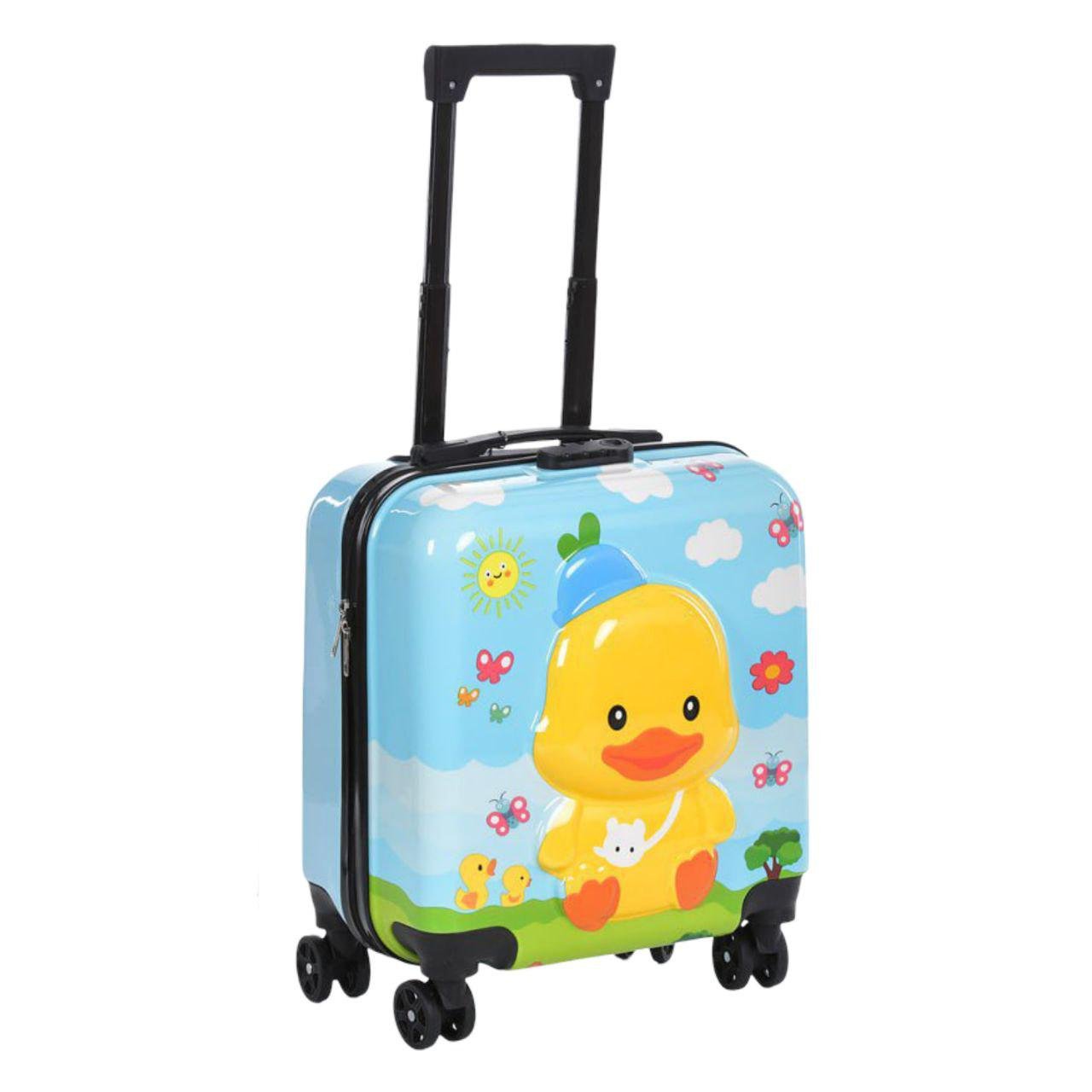 Валіза пластикова XLI5208-01 45x37x23 см Блакитний (31487630)