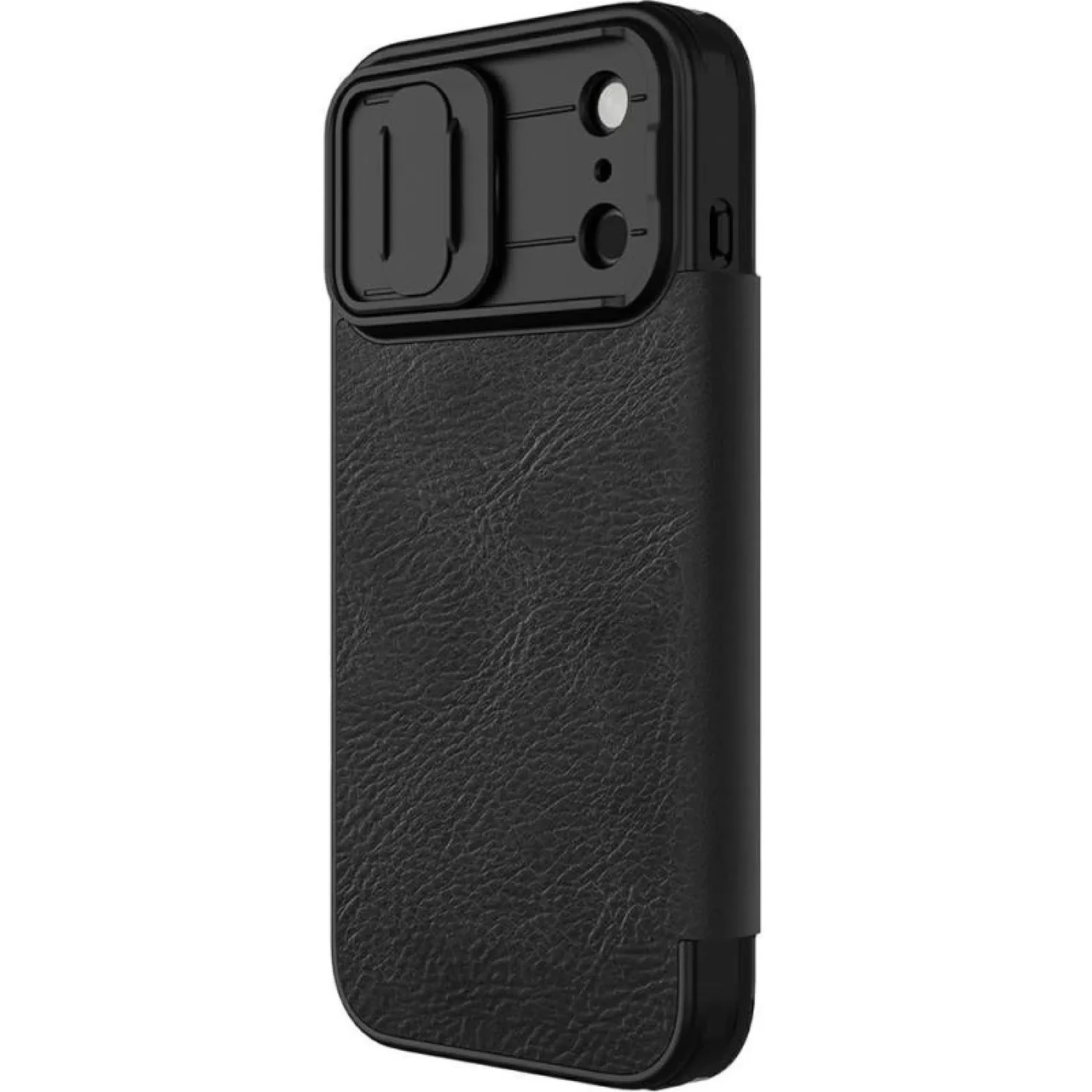 Чехол-книга Nillkin Qin Pro Leather Case для Apple iPhone 17 Pro Max искусственная кожа Black (2915999201) Чехол-книга Nillkin Qin Pro Leather Case для Apple iPhone 17 Pro Max искусственная кожа Black (2915999201)