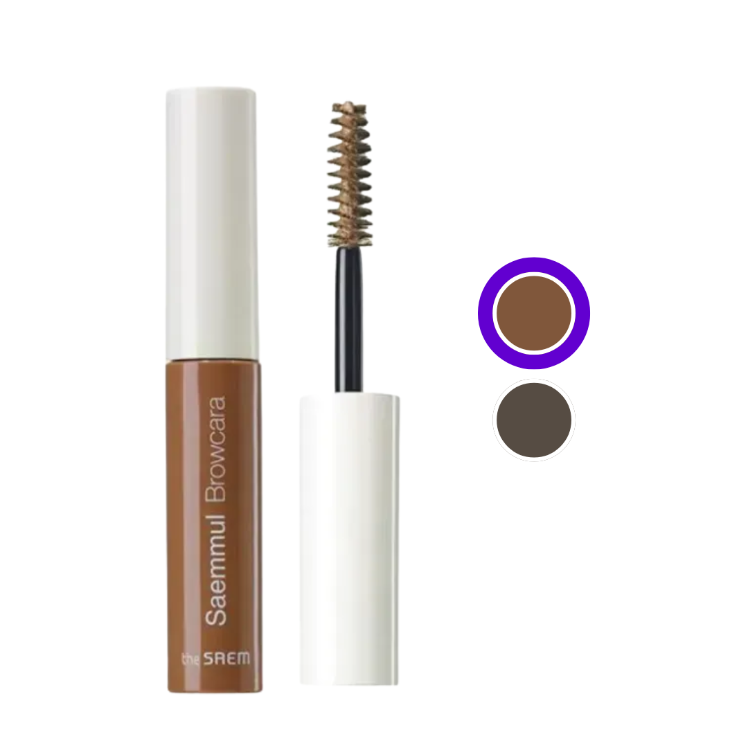 Туш для брів The Saem Saemmul Browcara Natural Brown 5 мл (30164950) - фото 2 Туш для брів The Saem Saemmul Browcara Natural Brown 5 мл (30164950) - фото 2