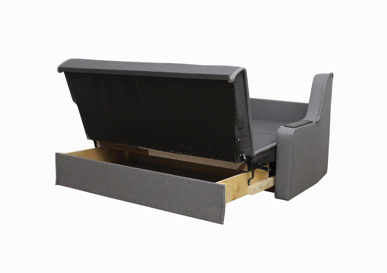 Диван Garnitur.plus Американка-2 95х250х100 см Сірий (DB-11) - фото 3 Диван Garnitur.plus Американка-2 95х250х100 см Сірий (DB-11) - фото 3