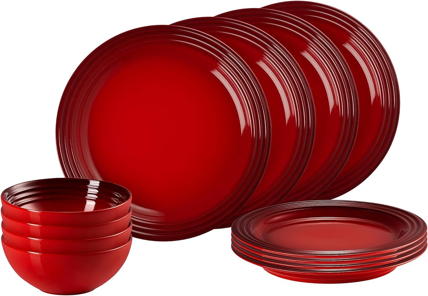 Столовый сервиз Le Creuset 12 предметов 4 персоны Cerise (79351000607081)