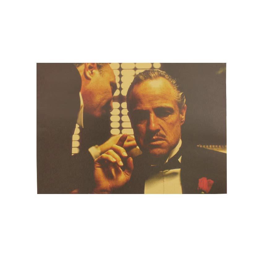 Постер RESTEQ Крестный отец на крафтовой бумаге 51х36 см (VA-The Godfather Poster) Постер RESTEQ Крестный отец на крафтовой бумаге 51х36 см (VA-The Godfather Poster)