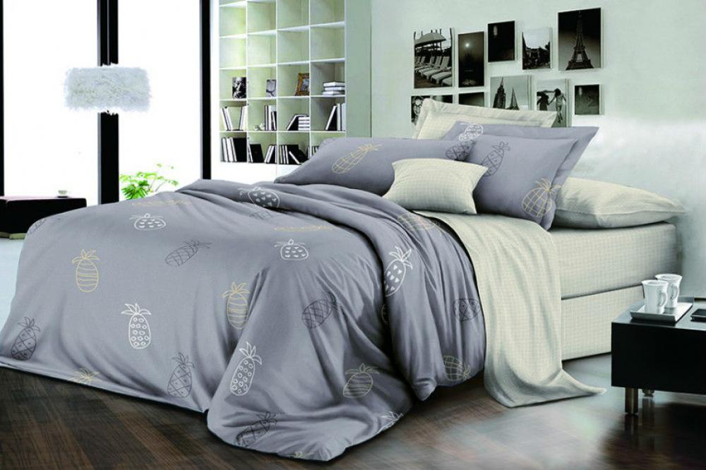 Комплект постельного белья Комфорт текстиль Ранфорс Фреш 145x215 см 2x70x70 см (КТ_pvu_3574_1_70x70)