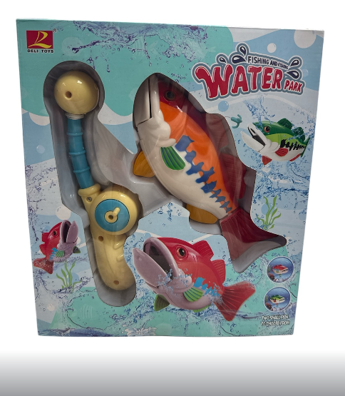 Рыбалка 66887 D/H удочка/рыбка на батарейках в коробке