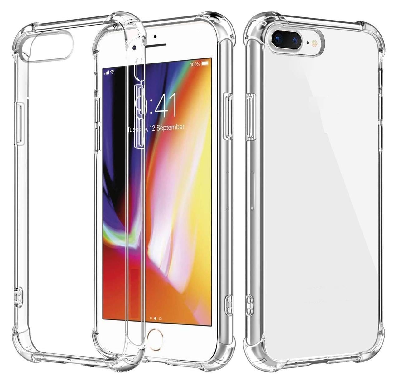 Прозорий чохол-накладка Hoco Armor Shock Proof Series for iPhone 7/8 Plus, Transparent