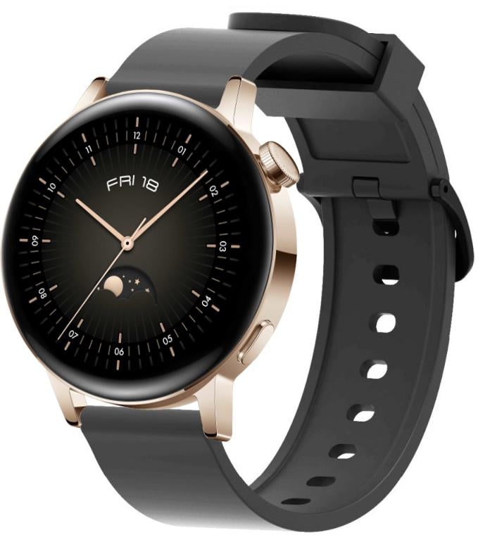 Ремешок Like для Huawei Watch GT3 42 мм Black (26249-2B)