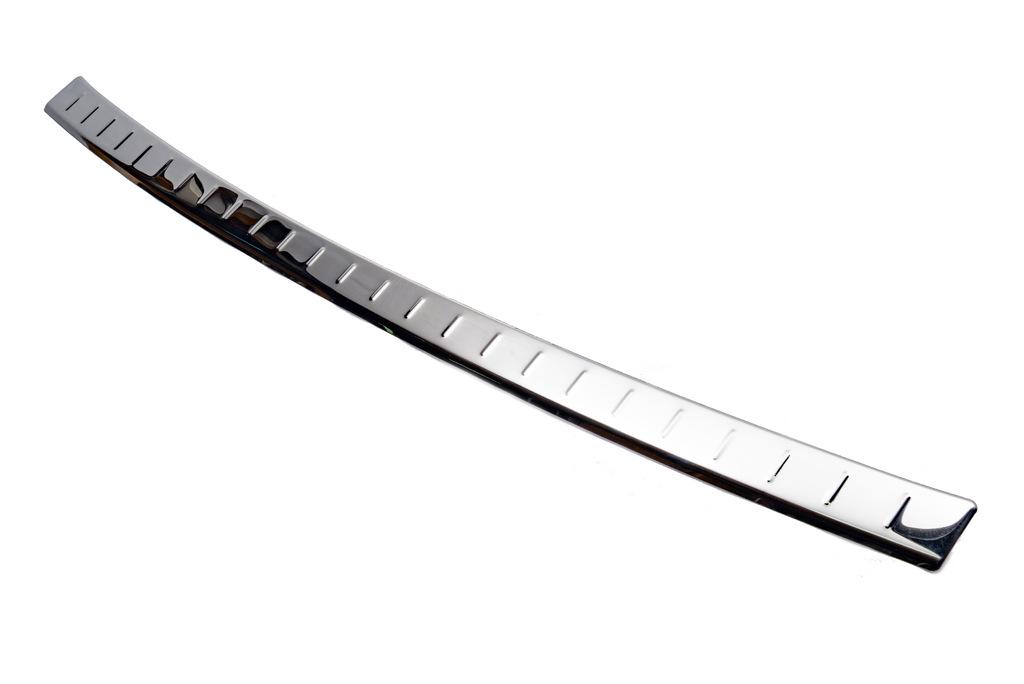 Накладка на задний бампер Carmos для Nissan Qashqai 2014-2021 гг. нержавеющая сталь Хром