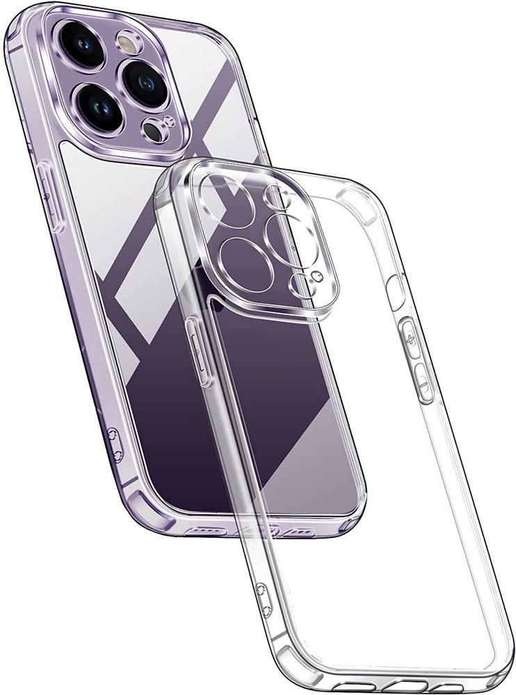 Прозрачный Чехол UltraTPU MultiCam iPhone 14 Pro Max (ультратонкий силиконовый) (29305) Прозрачный Чехол UltraTPU MultiCam iPhone 14 Pro Max (ультратонкий силиконовый) (29305)