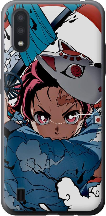 Чехол на Samsung Galaxy A01 A015F Танджиро Камадо (5574t-1842-42517)