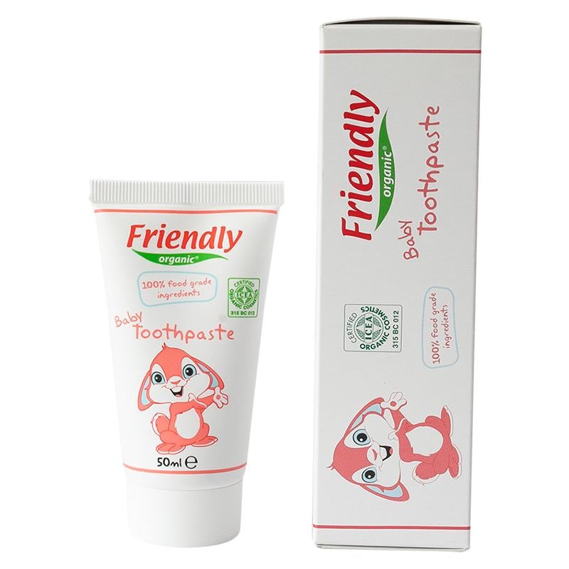Органічна дитяча зубна паста FRIENDLY ORGANIC 50 мл (FR0959)