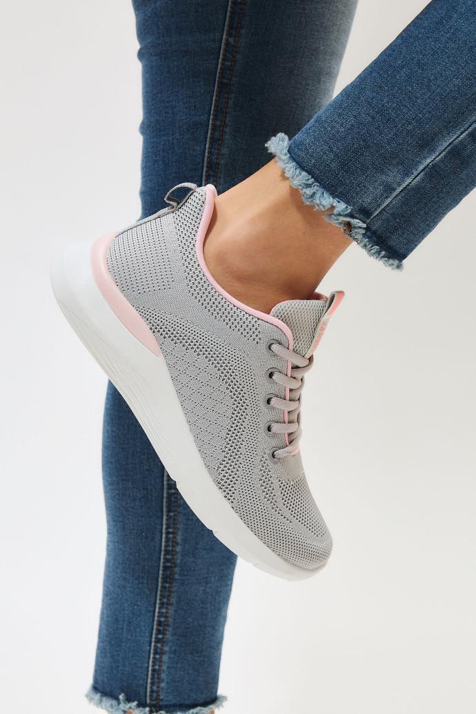 Кроссовки женские демисезонные ALLSY р. 36 Серый (198264)