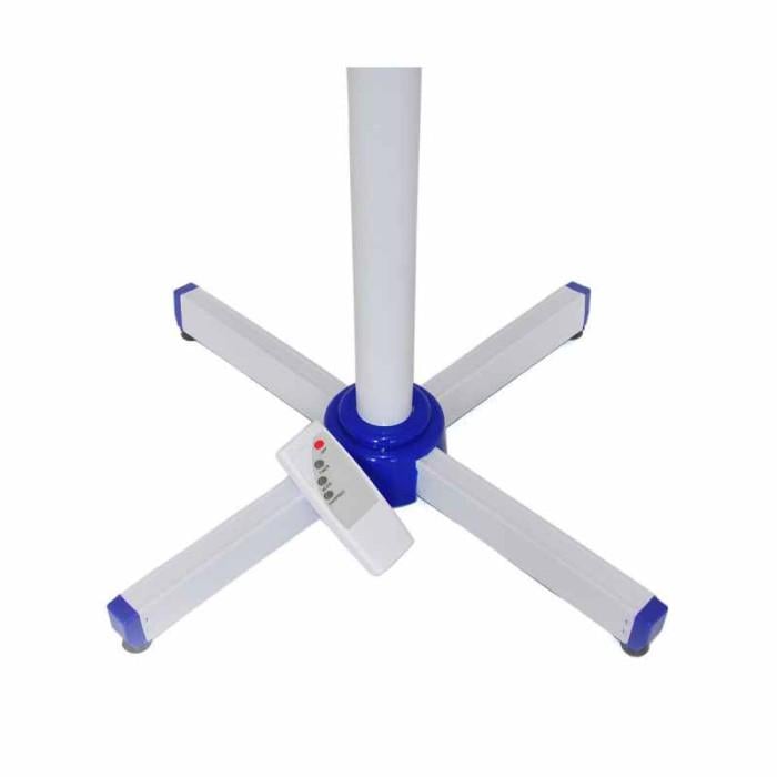 Вентилятор для підлоги Domotec MS-1621 40 Вт 3 швидкості з пультом White/Blue (MS-1621) - фото 4