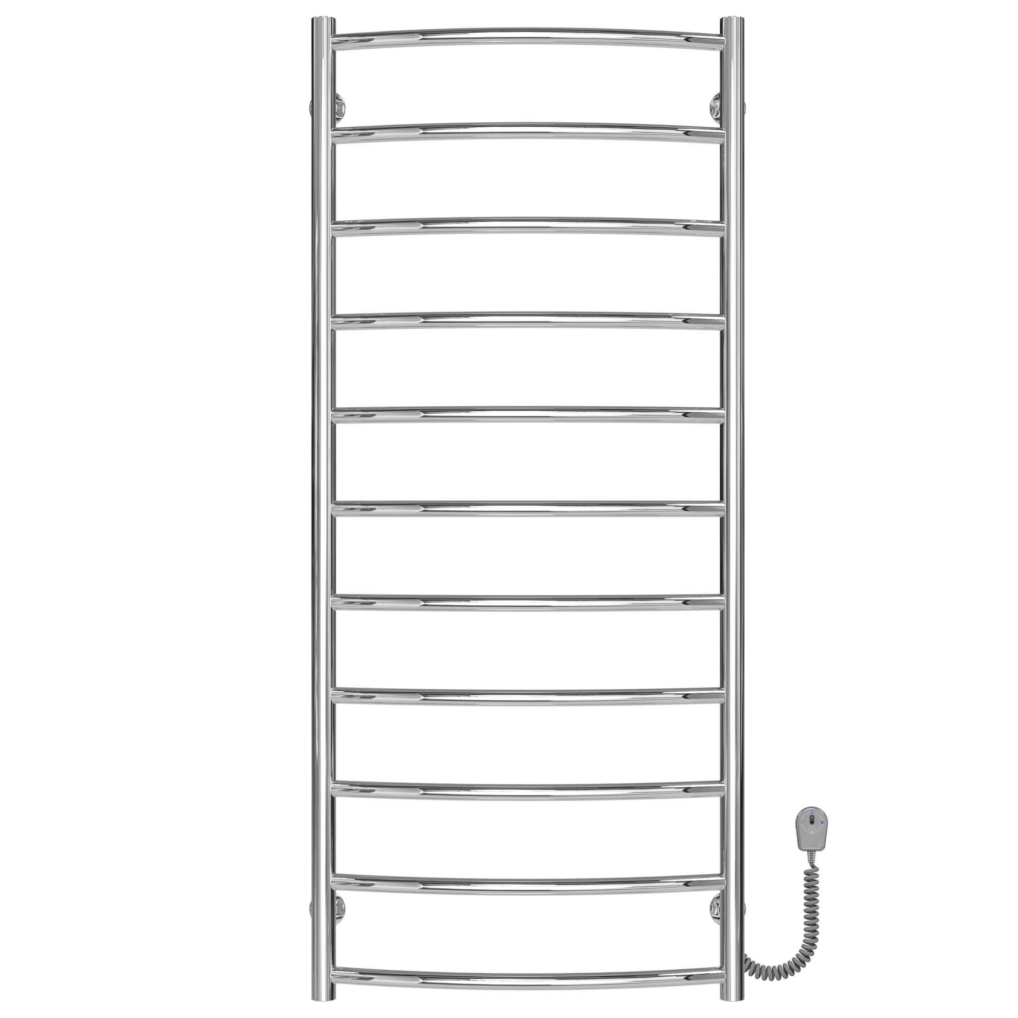 Полотенцесушитель электрический Deffi Классик П11 EF16 правое подключение нержавеющая сталь 500х1200 мм Хром (C.DK.120.50.11.E.C.R.5)