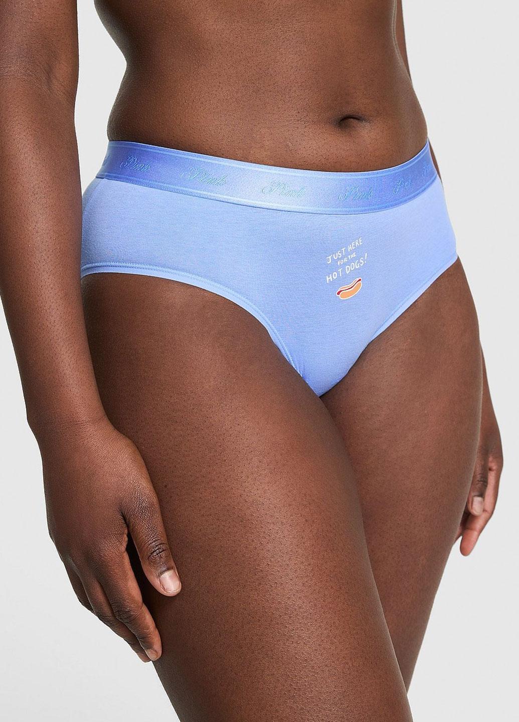 Трусики Victoria's Secret XL Голубой (356000416217QH9XL)