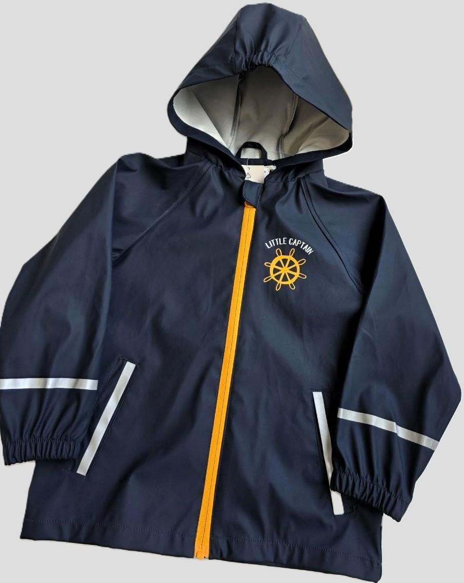 Дождевик-куртка для девочки Lupilu без утепления 122-128 см (089396)