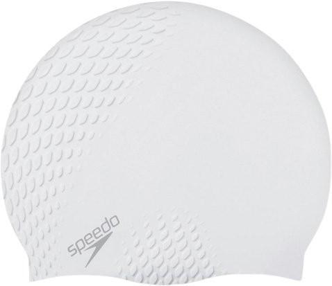 Шапка для плавания Speedo BUBBLE ACTIVE + CAP AU OSFM Белый (8-139540003)