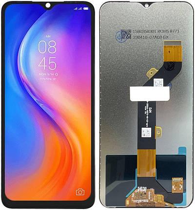 Дисплей для Tecno Pop 6 Pro BE8 із сенсорним склом Чорний (34961000005066)