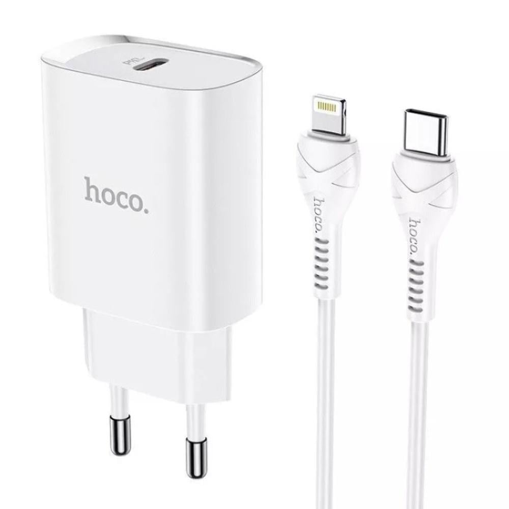 Адаптер мережний Hoco Type-C to Lightning cable Smart N14 (0343b9ce)
