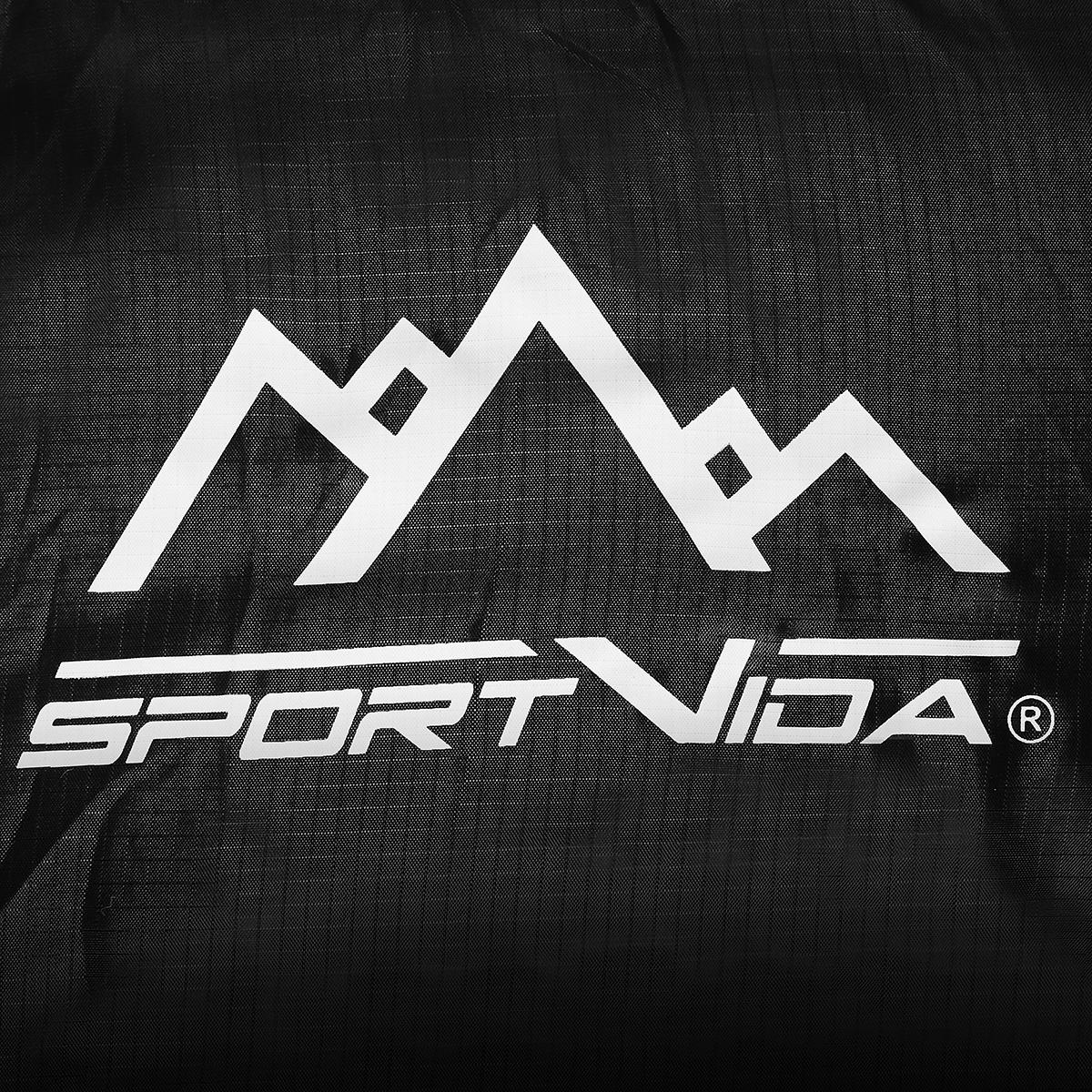 Спальный мешок SportVida -3 + 21°C L Black/Grey (SV-CC0069) - фото 8