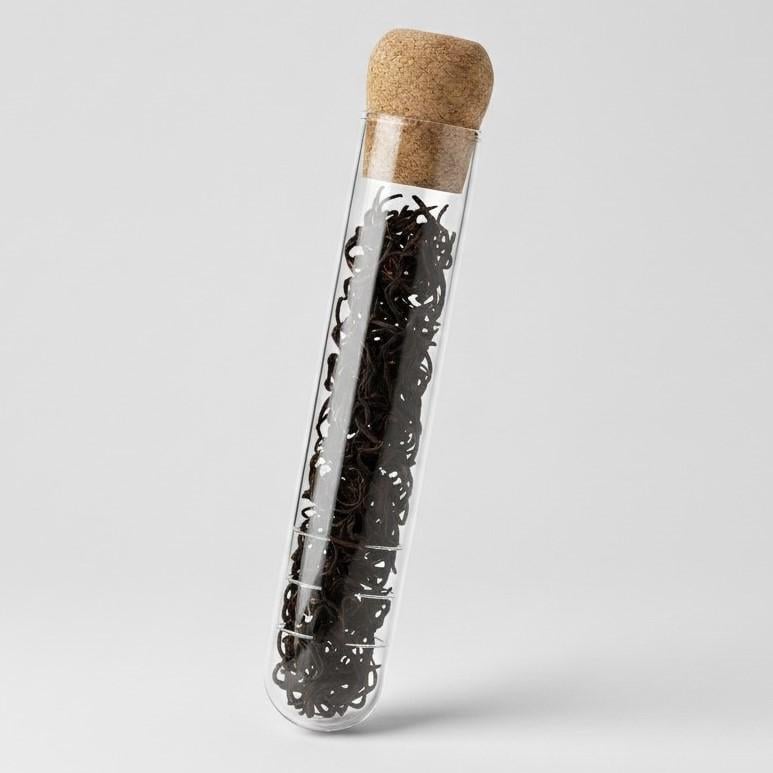 Ситечко скляне SNT Колба з корковою кришкою для чаю 15 см (31766482)