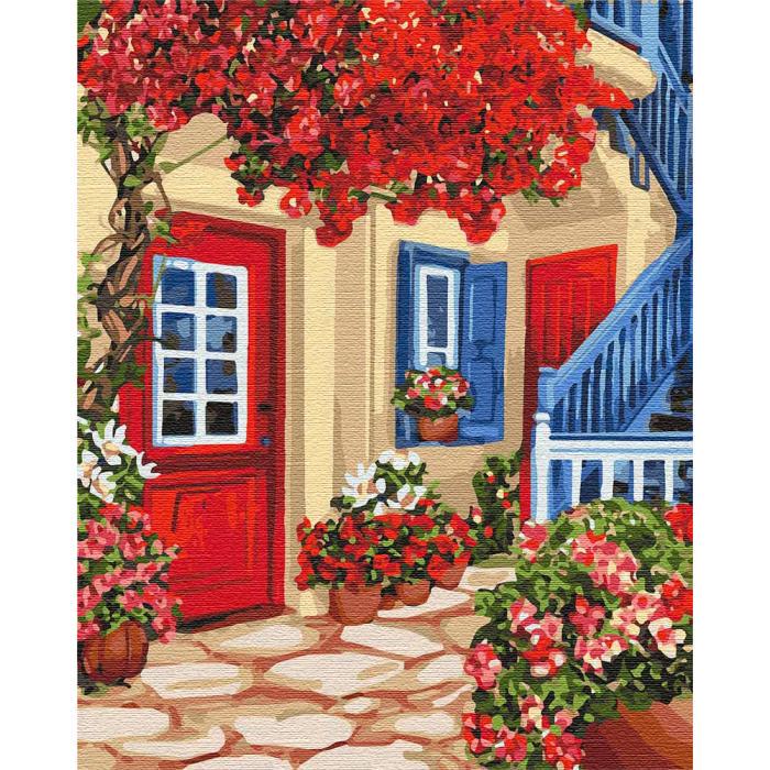 Картина по номерам Идейка "Гуляючи вуличками" 40х50 см (skl-КНО3581)