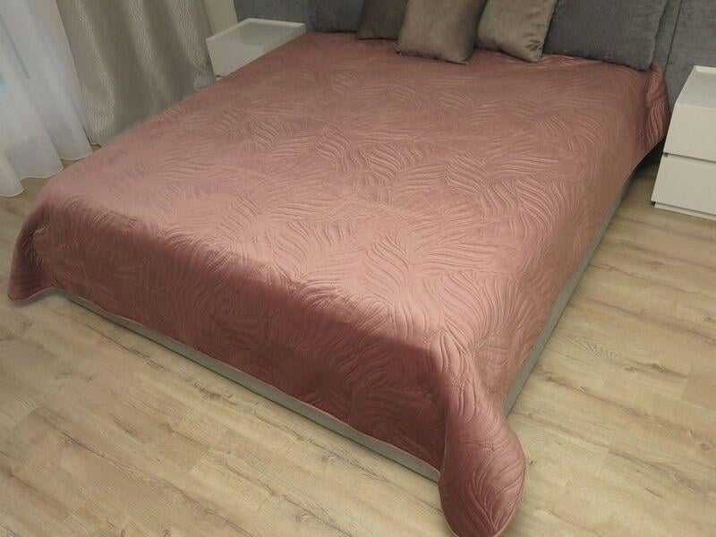 Покрывало Decorator Velour Листья 403/15 4101 240x260 см Коричневый (2020736)