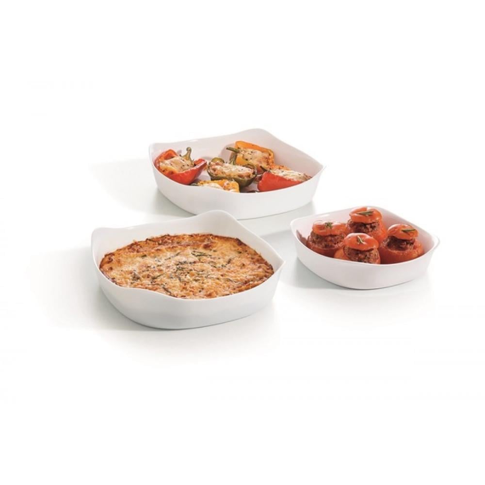 Форма Luminarc SMART CUISINE для запікання квадрат 29х29 см/26х26 см/20х20 см (P6696)