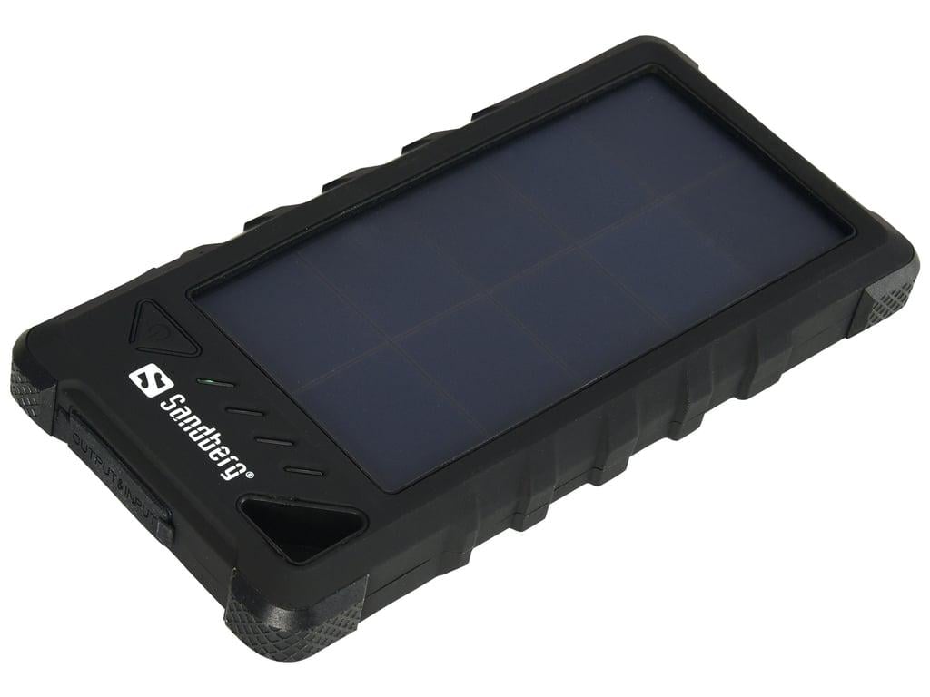 Повербанк із сонячною панеллю Sandberg Outdoor Solar Powerbank 16000 (420-35)