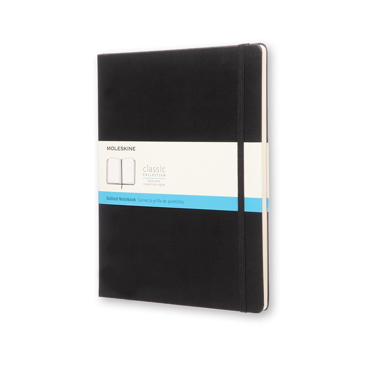 Блокнот Moleskine Classic великий 192 сторінки в точку 19х25 см Чорний