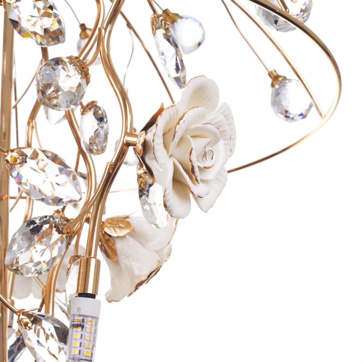 Торшер флористика Brille BKL-532F/6 G4 GD - фото 3