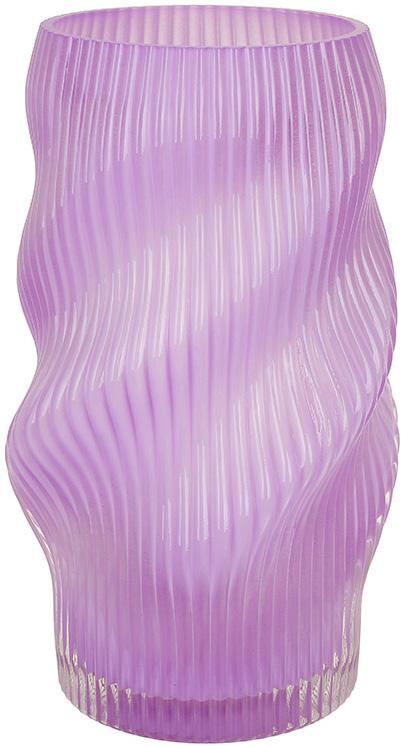 Ваза стеклянная Toulouse 15х25 см Темно-сиреневый