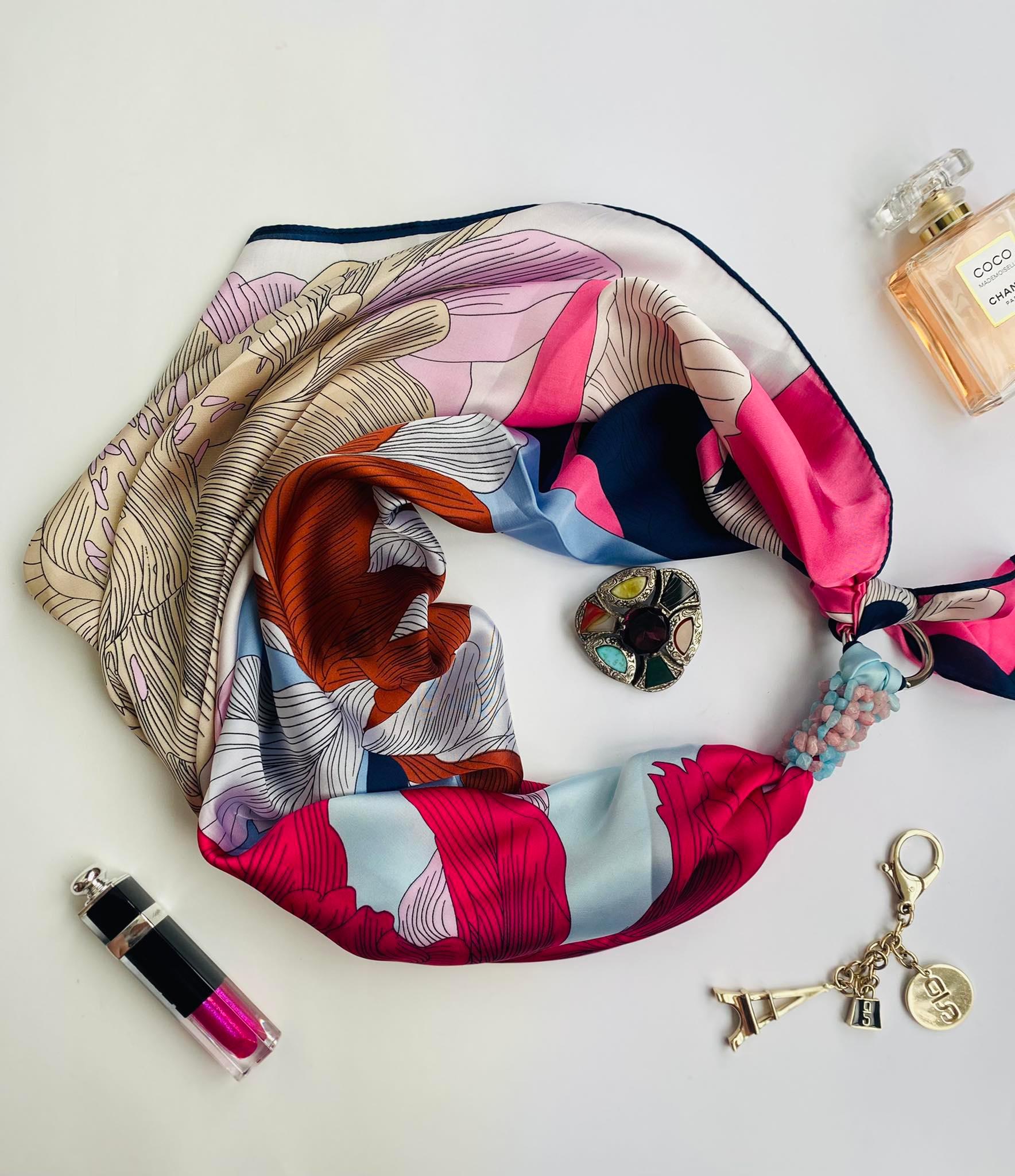 Платок дизайнерский My Scarf Райский сад (x-038)