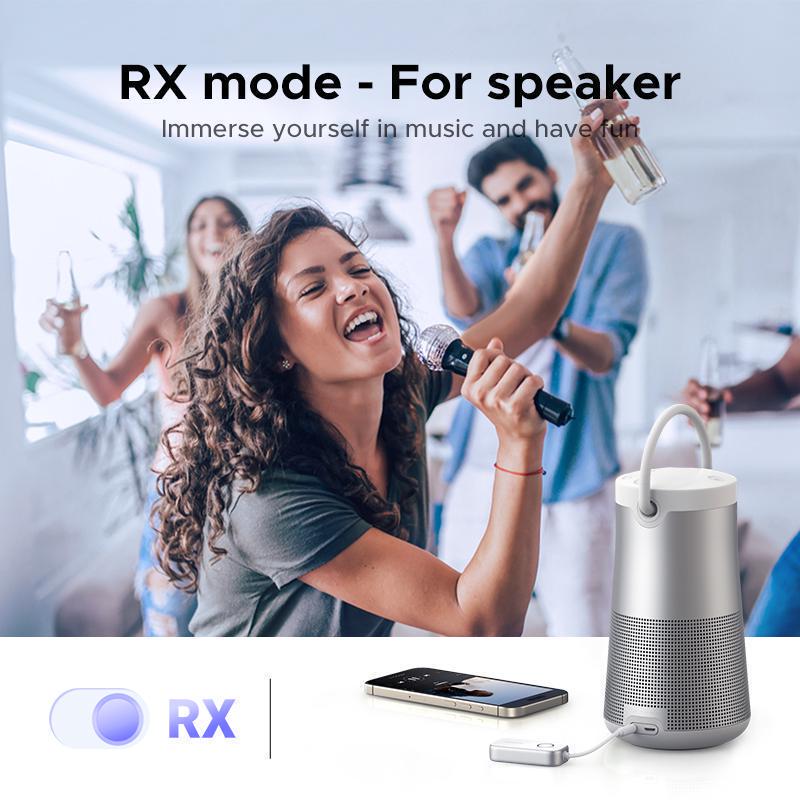 Трансмітер Ugreen Bluetooth 5.4 3.5 мм 18 годин Білий (45812) - фото 9 Трансмітер Ugreen Bluetooth 5.4 3.5 мм 18 годин Білий (45812) - фото 9