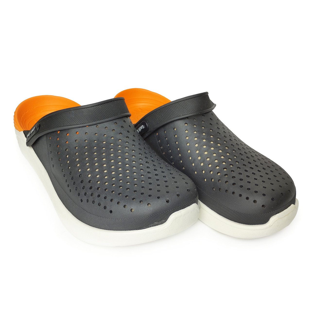 Сабо мужские luck Line р. 42 27 см Черно-оранжевый (5117-410-3)