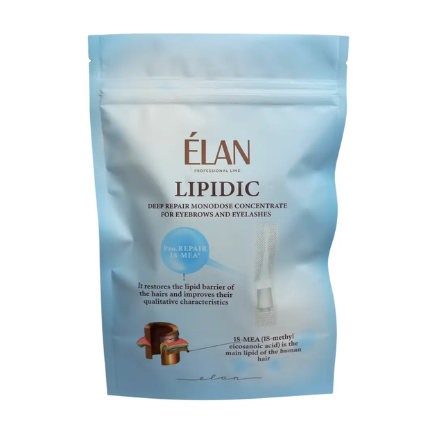 Концентрат для глубокого обновления бровей и ресниц Elan Lipidic 2.0 1,5 мл 10 шт. (011653)