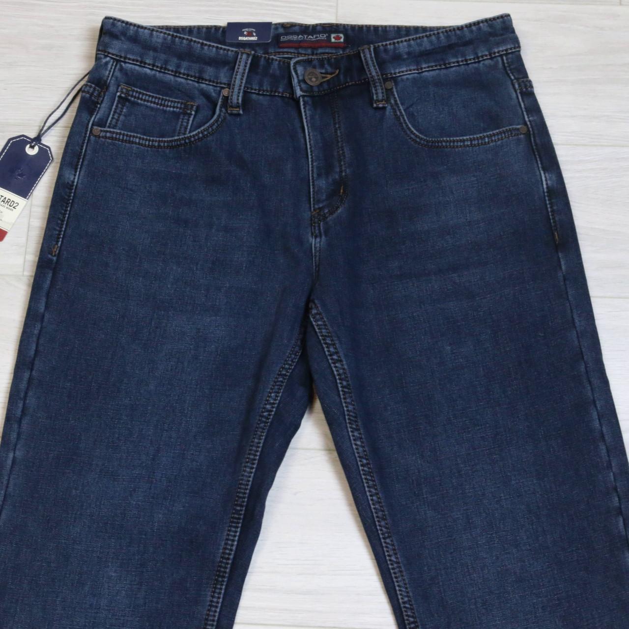 Джинси чоловічі зимові класичні Dsqatard 2 р. 36 Синій графіт (2285) - фото 2