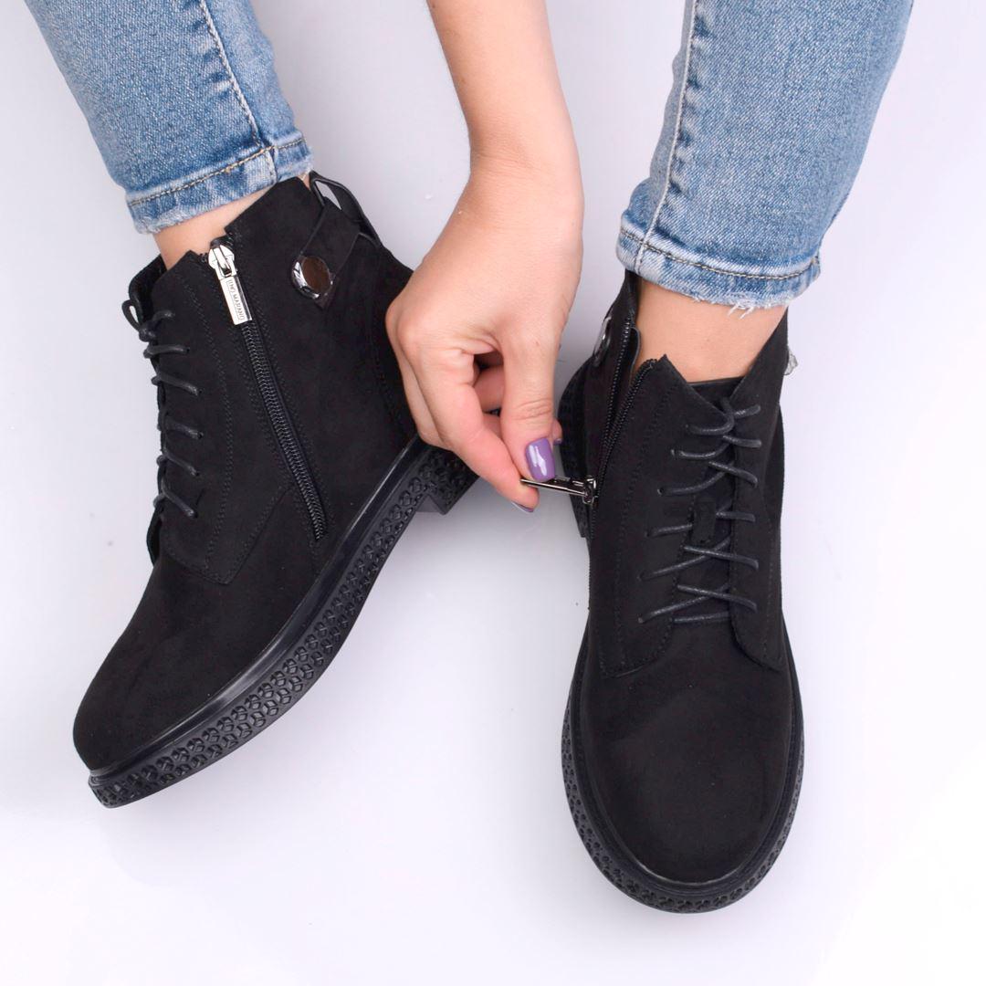 Ботинки женские на шнуровке 333557 р. 37 24 см